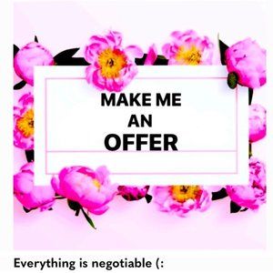 Make Me An Offer - Everything is Negotiable!